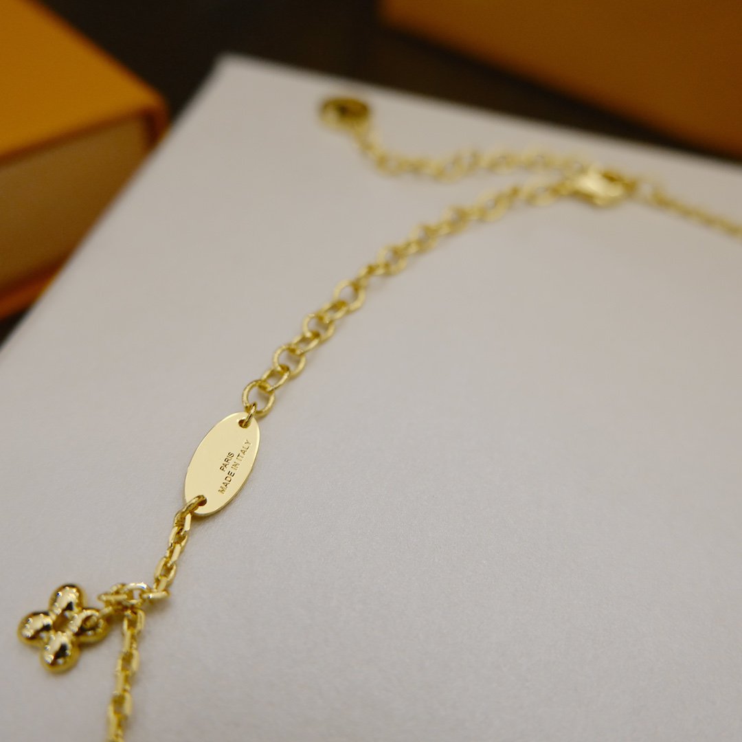 [⭐Hyrra Jewelry]BLOOMING SUPPLE NECKLACE BRASS