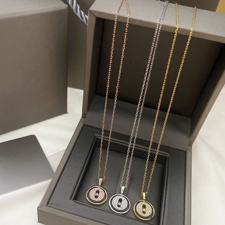 [⭐Hyrra Jewelry]Demo MOVER PM PAVED NECKLACE