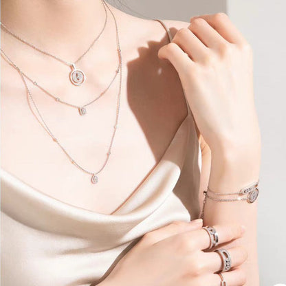 [⭐Hyrra Jewelry]Demo MOVER PM PAVED NECKLACE