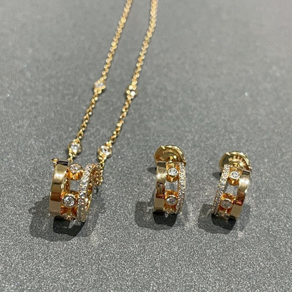 [⭐Hyrra Jewelry]CHAIN MOVE ROMANE PEDAND NECKLACE