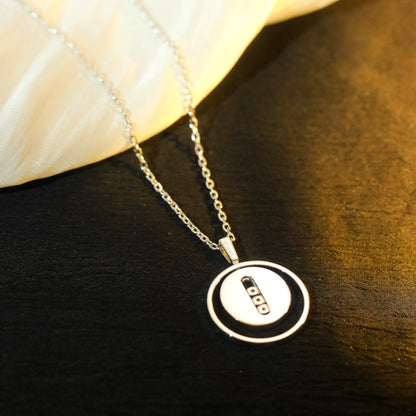 [⭐Hyrra Jewelry]Demo MOVE MM SILVER DIAMOND NECKLACE