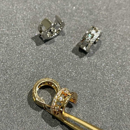 [⭐Hyrra Jewelry]MOVE ROMANE EARRINGS DIAMOND