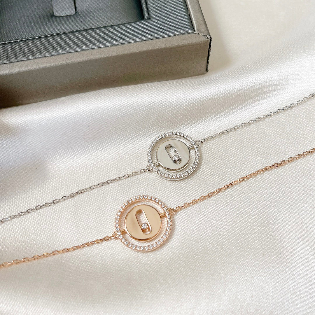 [⭐Hyrra Jewelry]Demo MOVE PAVED DIAMOND BRACELET