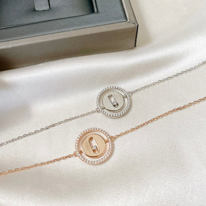 [⭐Hyrra Jewelry]Demo MOVE PAVED DIAMOND BRACELET