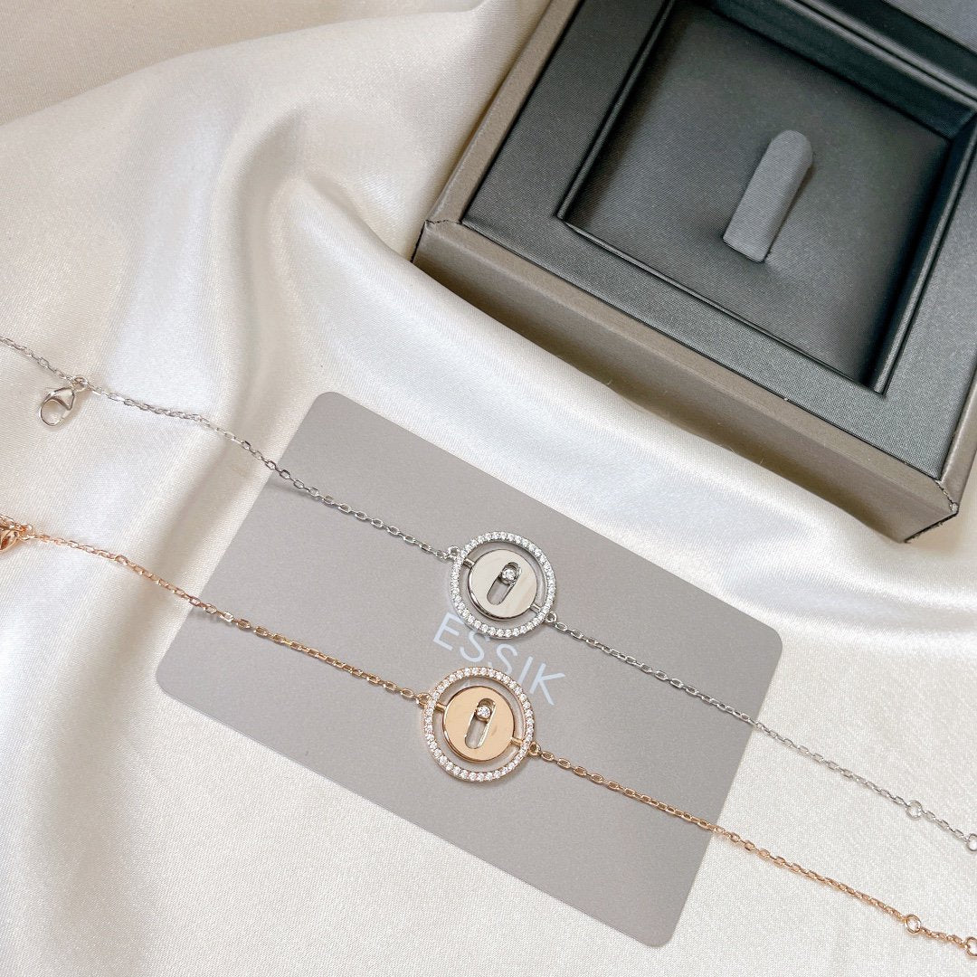 [⭐Hyrra Jewelry]Demo MOVE PAVED DIAMOND BRACELET