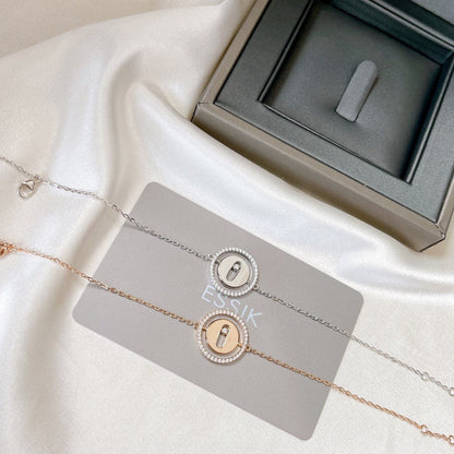 [⭐Hyrra Jewelry]Demo MOVE PAVED DIAMOND BRACELET