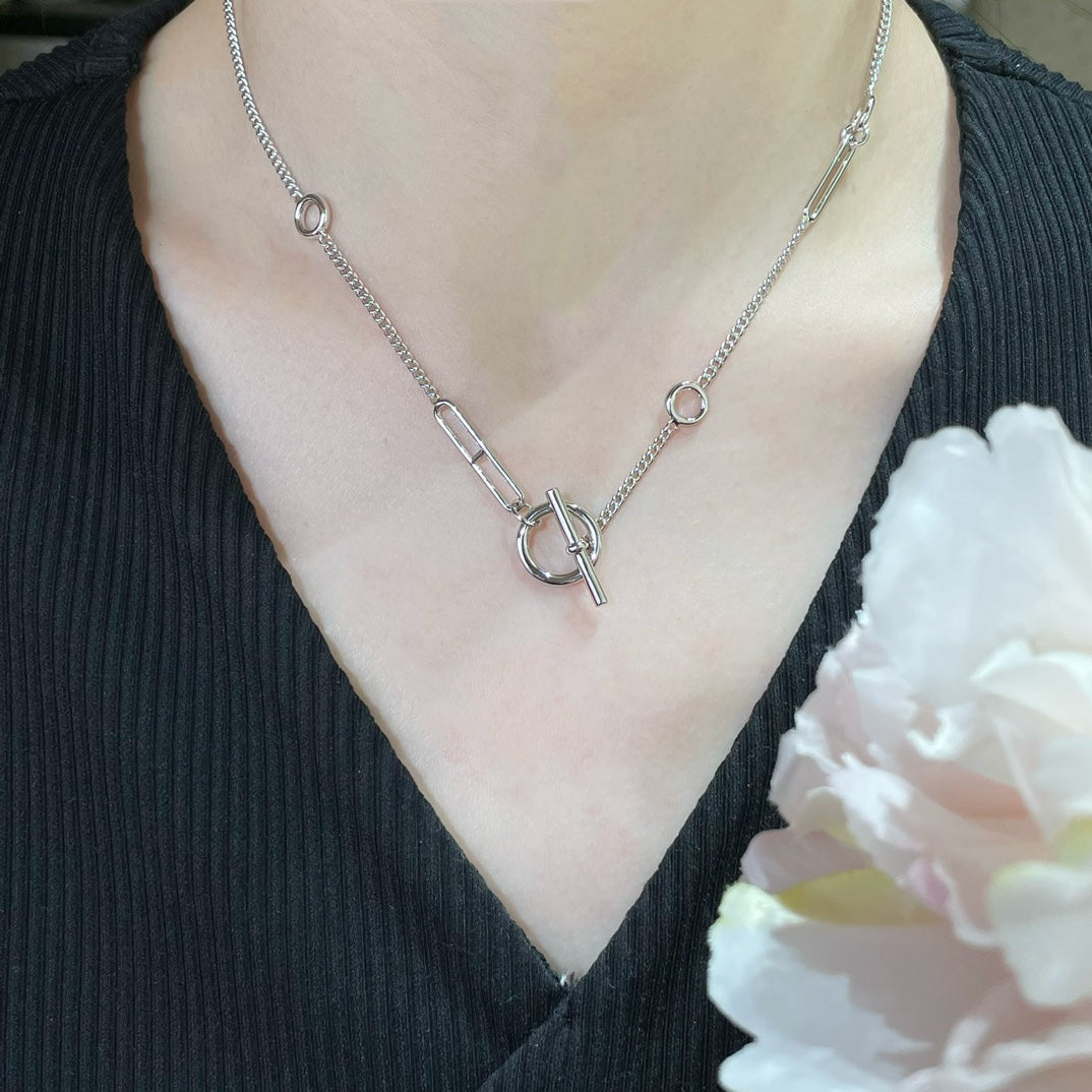 [⭐Hyrra Jewelry]HM STERLING CHAINE D'ANCRE HEART