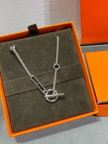 [⭐Hyrra Jewelry]HM STERLING CHAINE D'ANCRE HEART