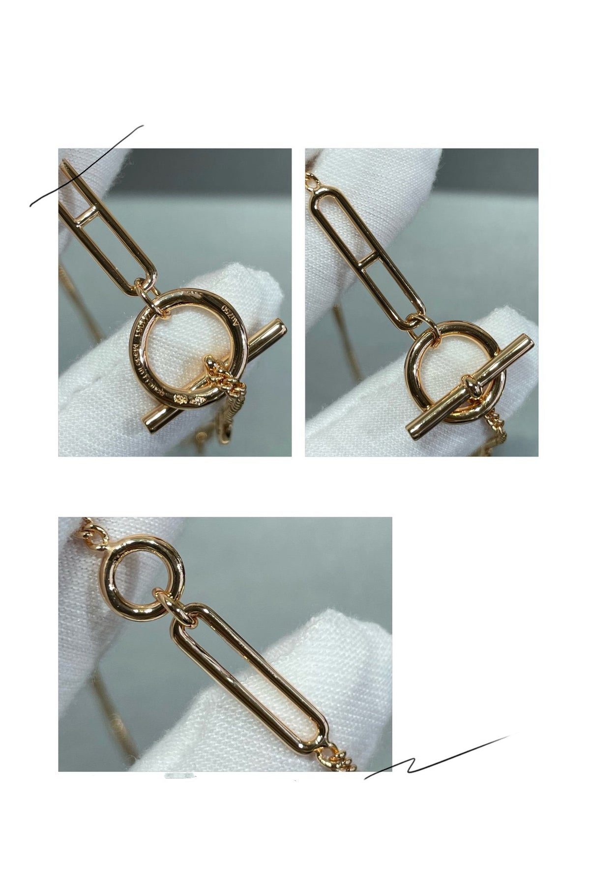 [⭐Hyrra Jewelry]HM STERLING CHAINE D'ANCRE HEART