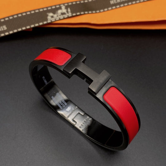 [⭐Hyrra Jewelry]CLIC HM SO BLACK RED BRACELET
