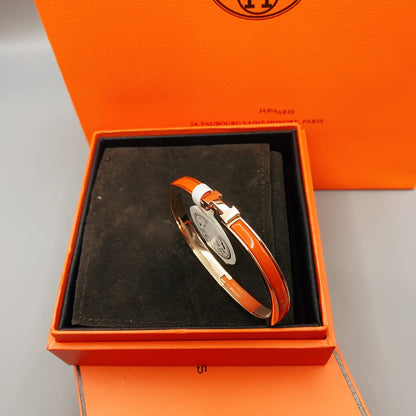 [⭐Hyrra Jewelry]CLASSIC HM CLIC RED 8MM ENAMEL BRACELET