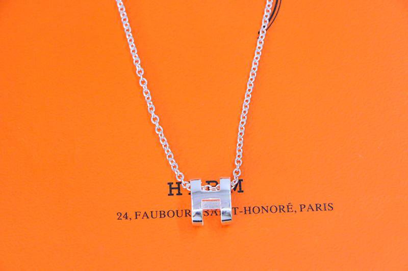 [⭐Hyrra Jewelry]HM NECKLACE H LETTER OVAL SERIES