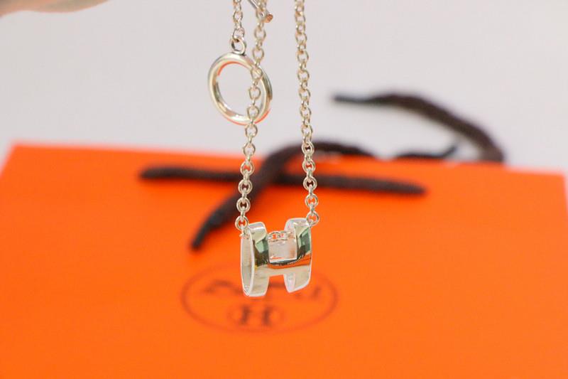 [⭐Hyrra Jewelry]HM NECKLACE H LETTER OVAL SERIES