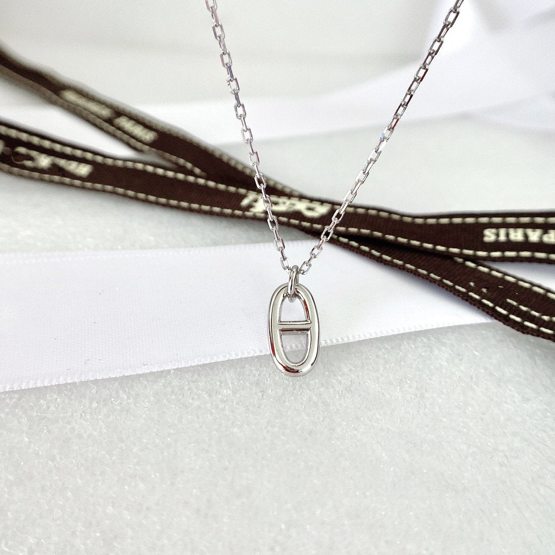 [⭐Hyrra Jewelry]HM PIG NOSE NECKLACE