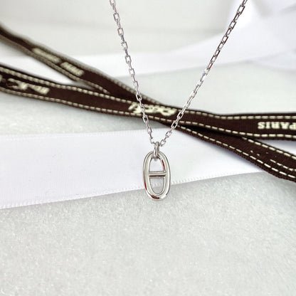 [⭐Hyrra Jewelry]HM PIG NOSE NECKLACE
