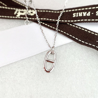 [⭐Hyrra Jewelry]HM PIG NOSE NECKLACE