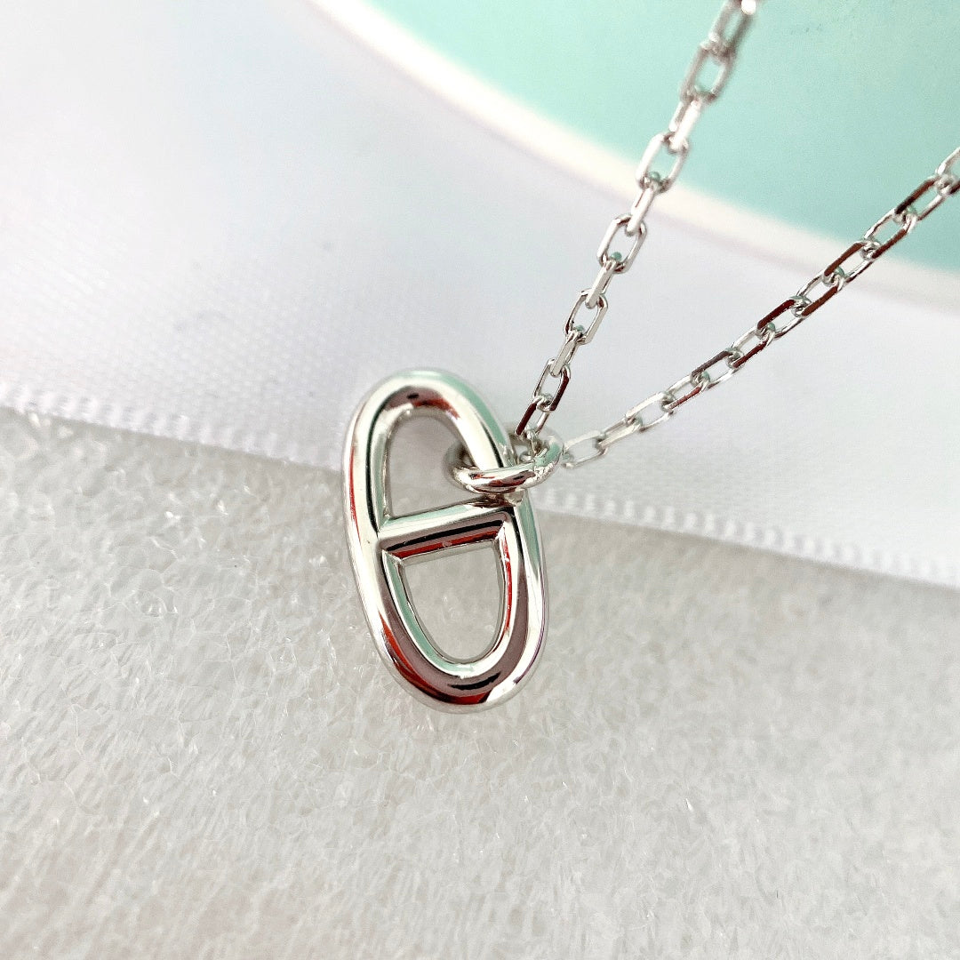 [⭐Hyrra Jewelry]HM PIG NOSE NECKLACE