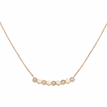 [⭐Hyrra Jewelry]BEE MY LOVE DIAMOND NECKLACE