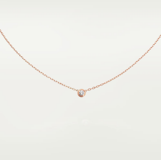 [⭐Hyrra Jewelry]DAMOUR DIAMOND NECKLACE
