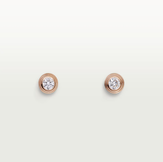 [⭐Hyrra Jewelry]DAMOUR DIAMOND EARRINGS