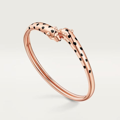 [⭐Hyrra Jewelry]PANTHERE DOUBLE HEADED OPEN BRACELET