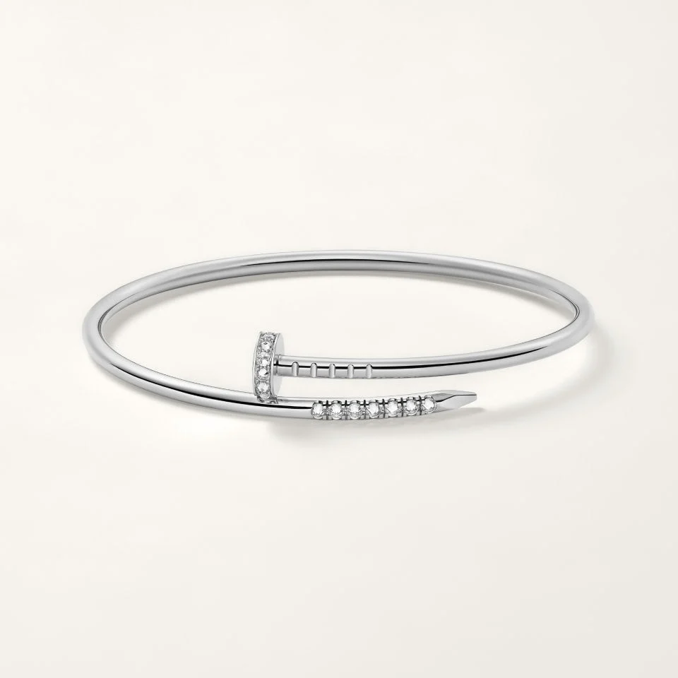 [⭐Hyrra Jewelry]JUSTE BRACELET 2.5MM DIAMONDS NEW