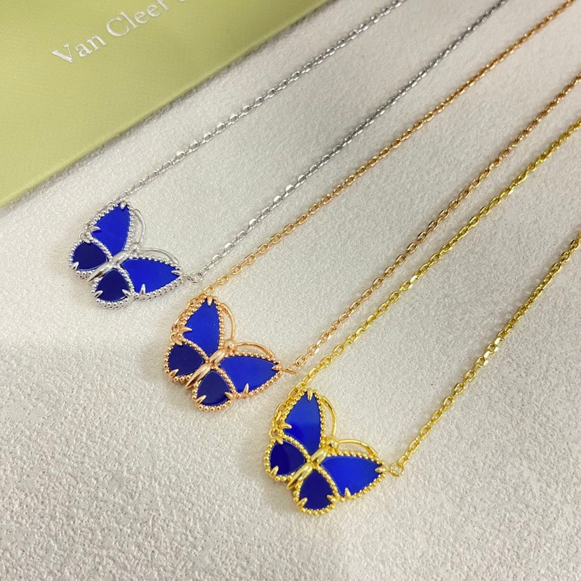 [⭐Hyrra Jewelry]  2026 NEW LUCKY BUTTERFLY 1 MOTIFS NECKLACE