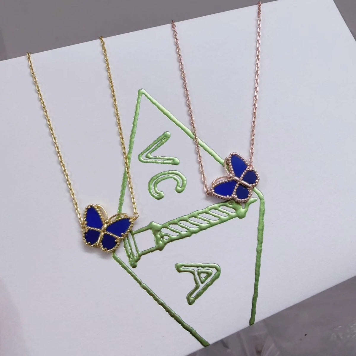 [⭐Hyrra Jewelry]  2026 NEW LUCKY BUTTERFLY 1 MOTIFS NECKLACE