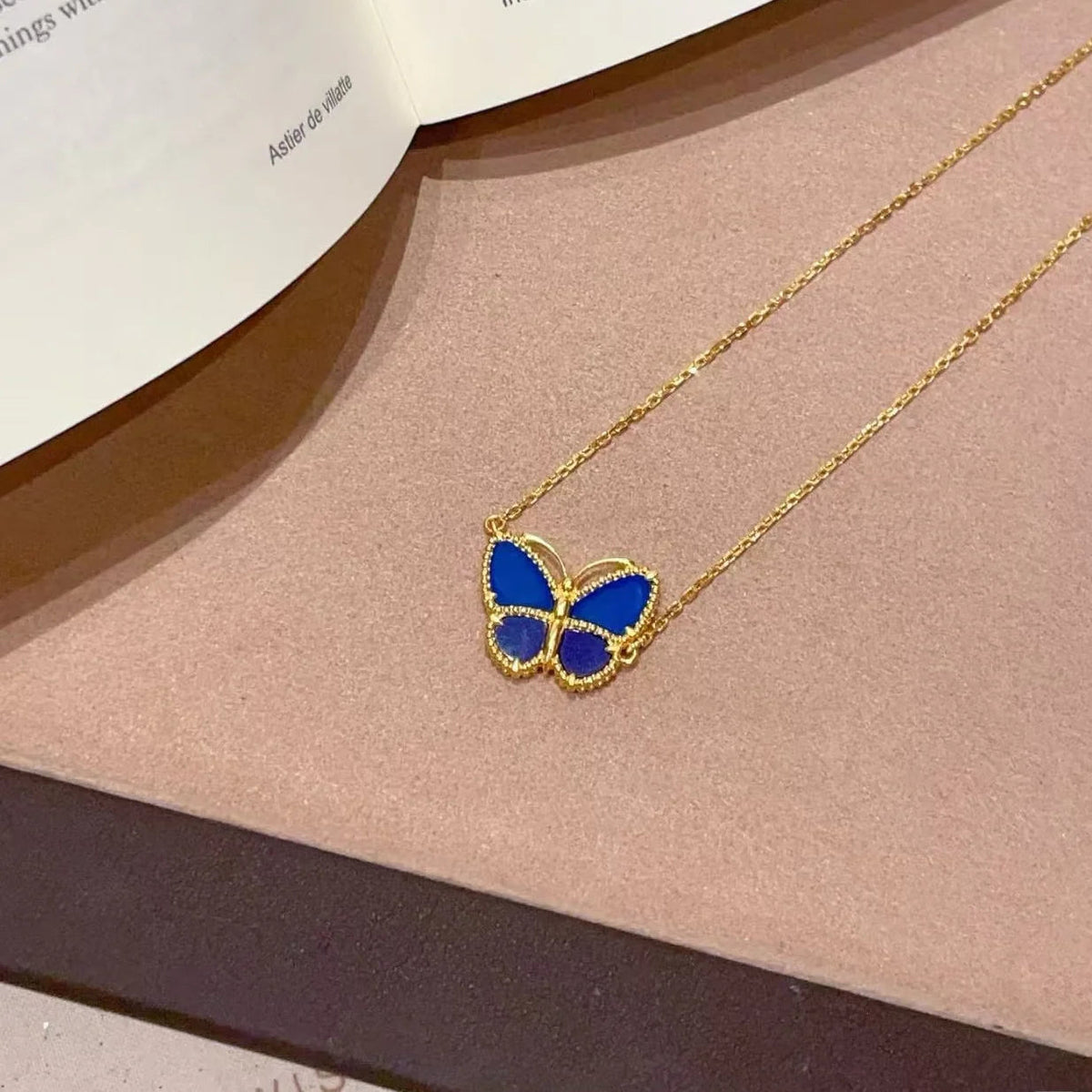 [⭐Hyrra Jewelry]  2026 NEW LUCKY BUTTERFLY 1 MOTIFS NECKLACE