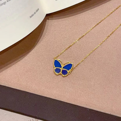 [⭐Hyrra Jewelry]  2026 NEW LUCKY BUTTERFLY 1 MOTIFS NECKLACE