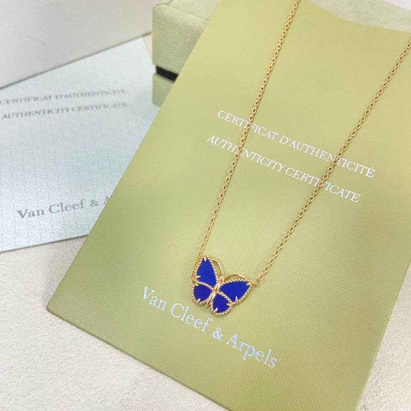 [⭐Hyrra Jewelry]  2026 NEW LUCKY BUTTERFLY 1 MOTIFS NECKLACE