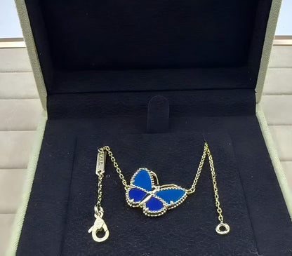 [⭐Hyrra Jewelry]  2026 NEW LUCKY BUTTERFLY 1 MOTIFS NECKLACE
