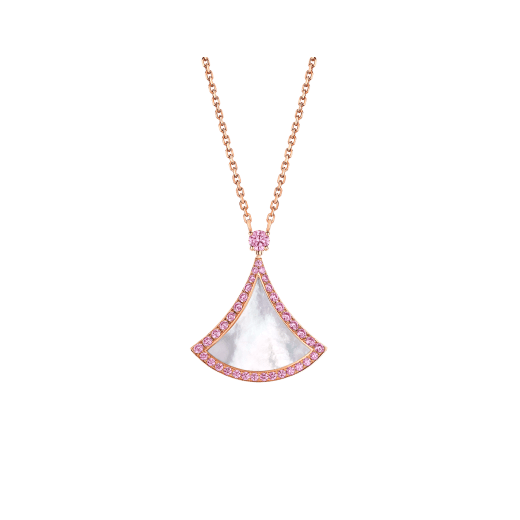 [⭐Hyrra Jewelry]DREAM NECKLACE MOP DIAMOND PINK