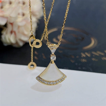 [⭐Hyrra Jewelry]DREAM NECKLACE MOP GOLD DIAMOND