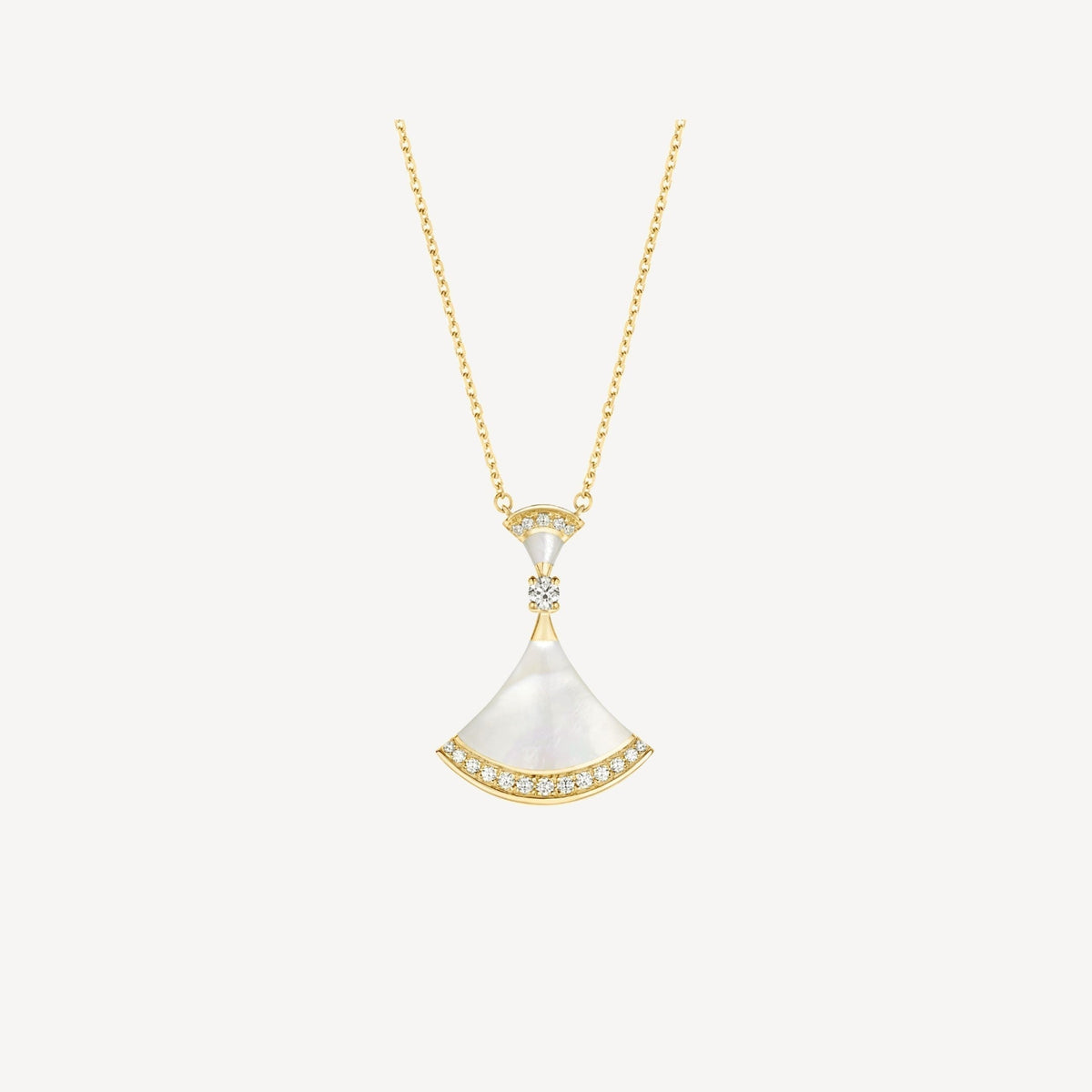 [⭐Hyrra Jewelry]DREAM NECKLACE MOP GOLD DIAMOND