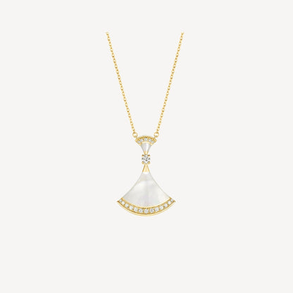 [⭐Hyrra Jewelry]DREAM NECKLACE MOP GOLD DIAMOND