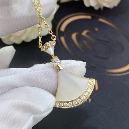 [⭐Hyrra Jewelry]DREAM NECKLACE MOP GOLD DIAMOND
