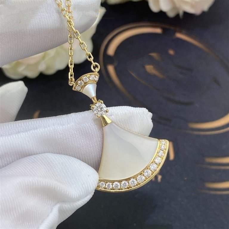 [⭐Hyrra Jewelry]DREAM NECKLACE MOP GOLD DIAMOND