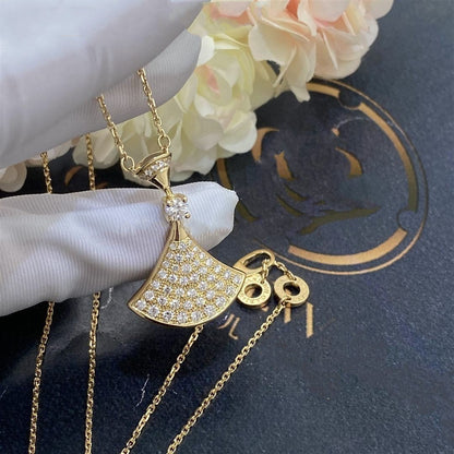 [⭐Hyrra Jewelry]DREAM NECKLACE GOLD FULL DIAMOND