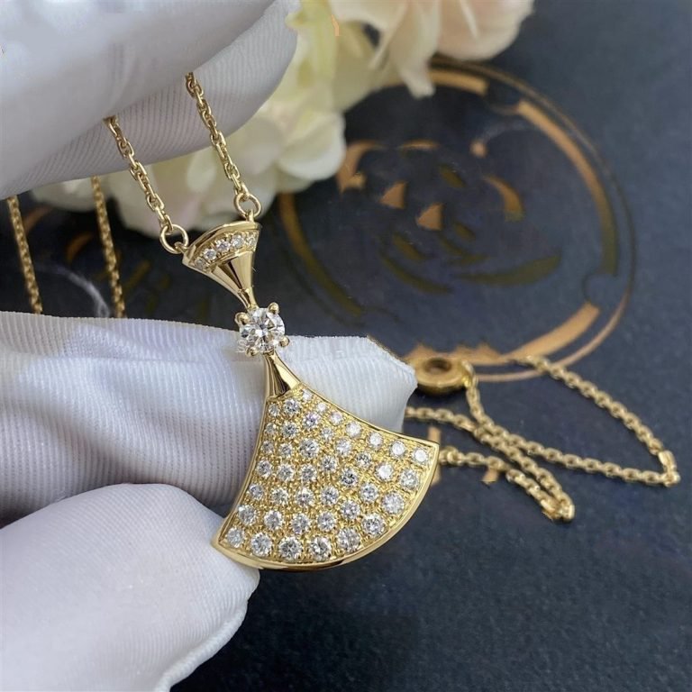 [⭐Hyrra Jewelry]DREAM NECKLACE GOLD FULL DIAMOND