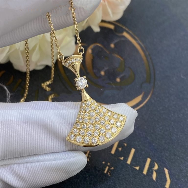 [⭐Hyrra Jewelry]DREAM NECKLACE GOLD FULL DIAMOND