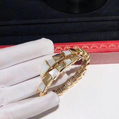 [⭐Hyrra Jewelry]SERPENTI BRACELET MOP GOLD