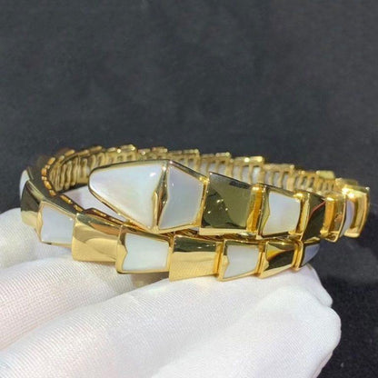 [⭐Hyrra Jewelry]SERPENTI BRACELET MOP GOLD