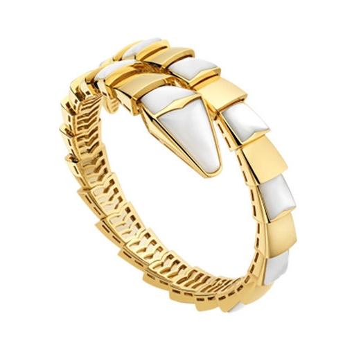 [⭐Hyrra Jewelry]SERPENTI BRACELET MOP GOLD