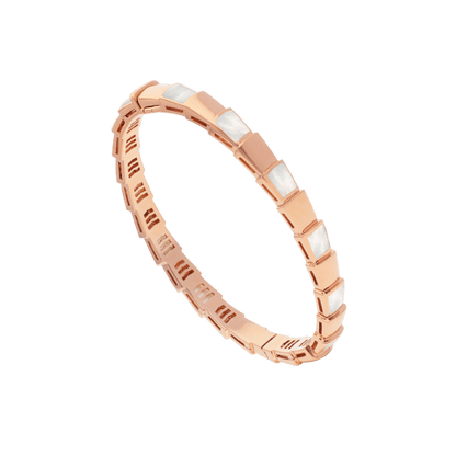 [⭐Hyrra Jewelry]SERPENTI BRACELET PINK GOLD MOP