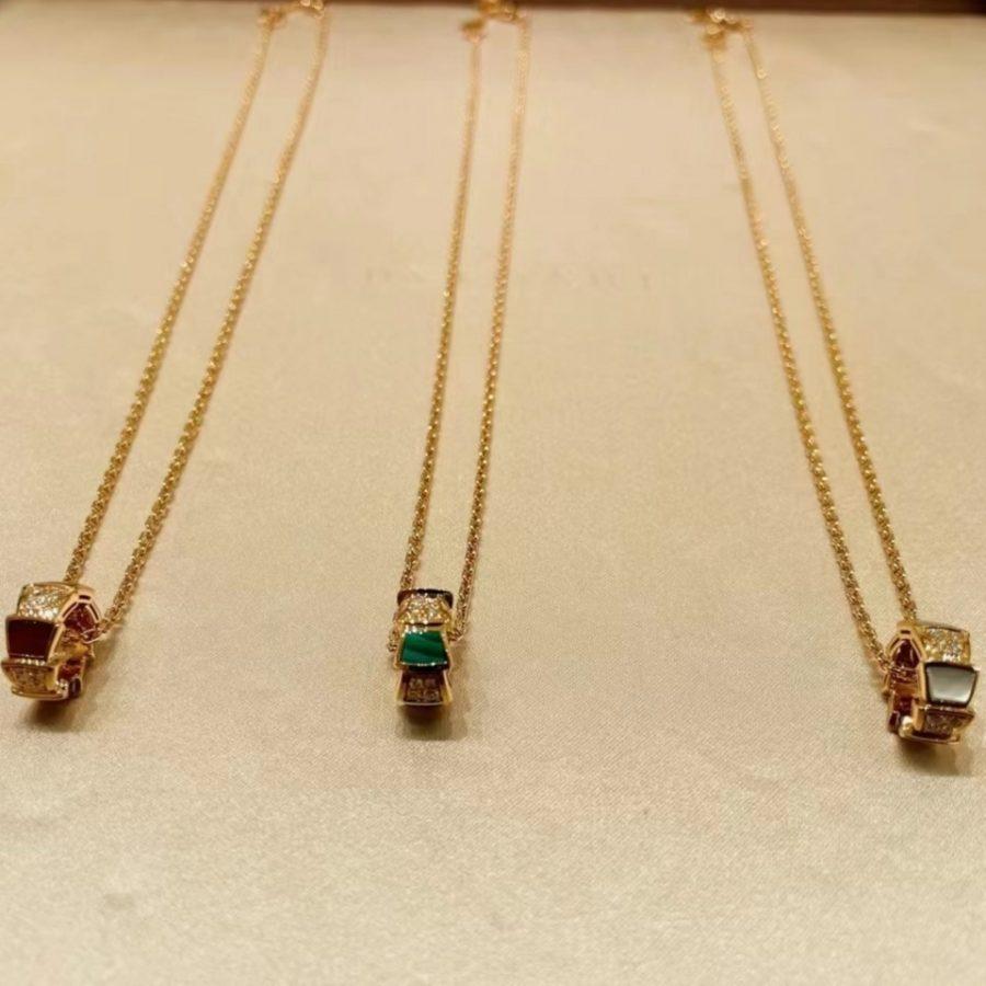 [⭐Hyrra Jewelry]SERPENTI PEDANT DIAMOND NECKLACE