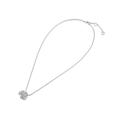 [⭐Hyrra Jewelry]SERPENTI  NECKLACE DOUBLE RING DIAMOND