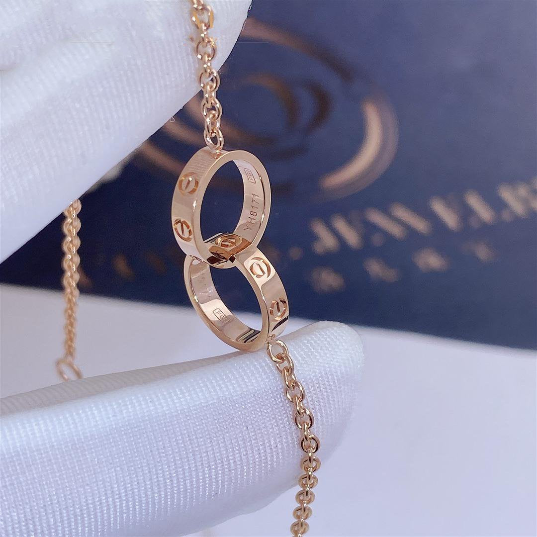 [⭐Hyrra Jewelry]LOVE BRACELET DOUBLE RING