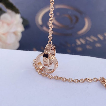 [⭐Hyrra Jewelry]LOVE BRACELET DOUBLE RING