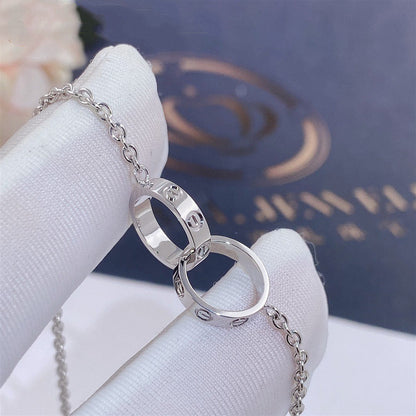 [⭐Hyrra Jewelry]LOVE BRACELET DOUBLE RING